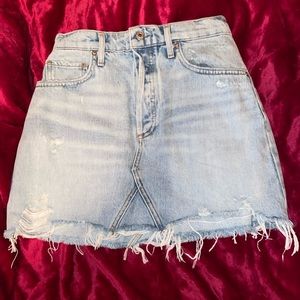 AGOLDE Denim Skirt